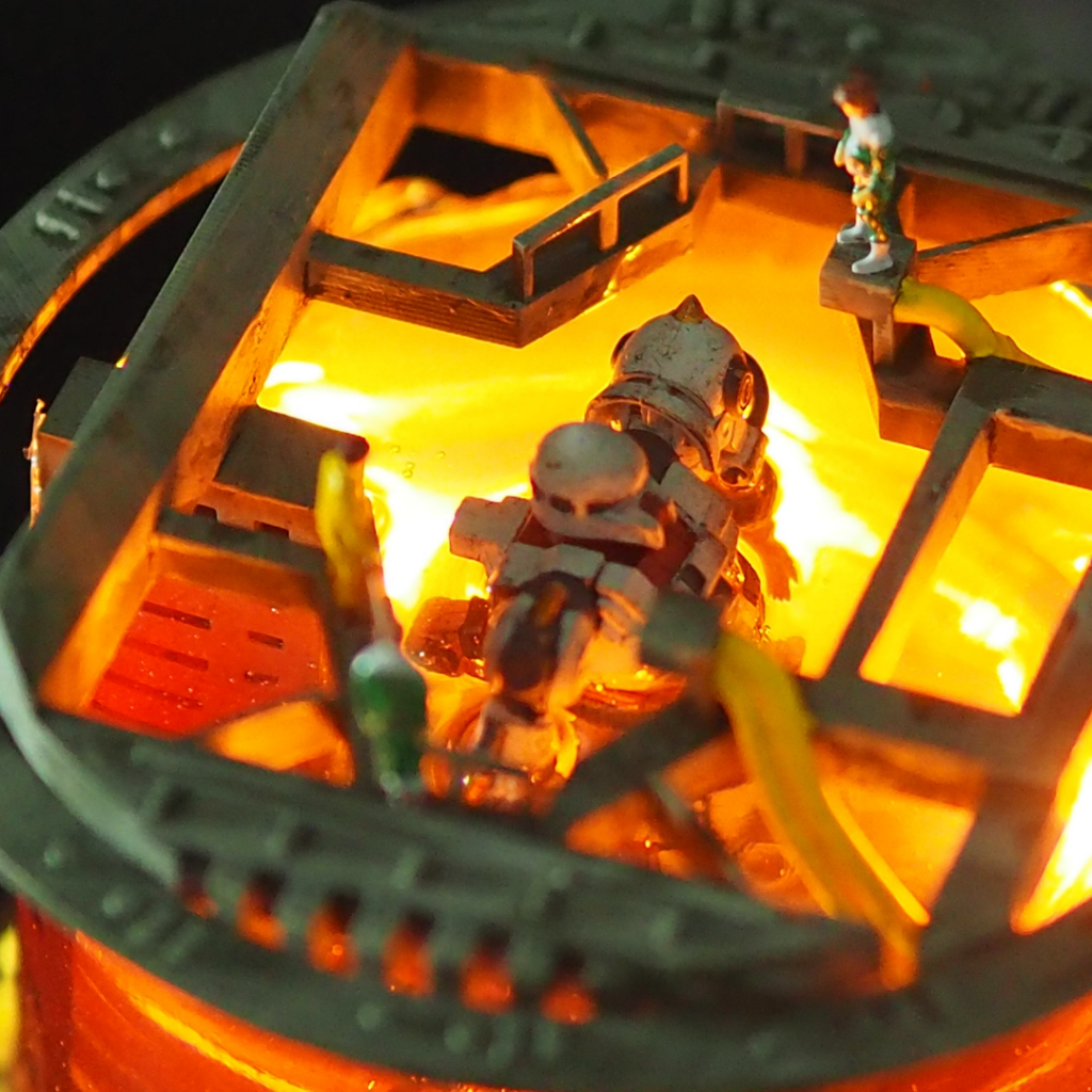 『これがモビルスーツという奴か、、、』