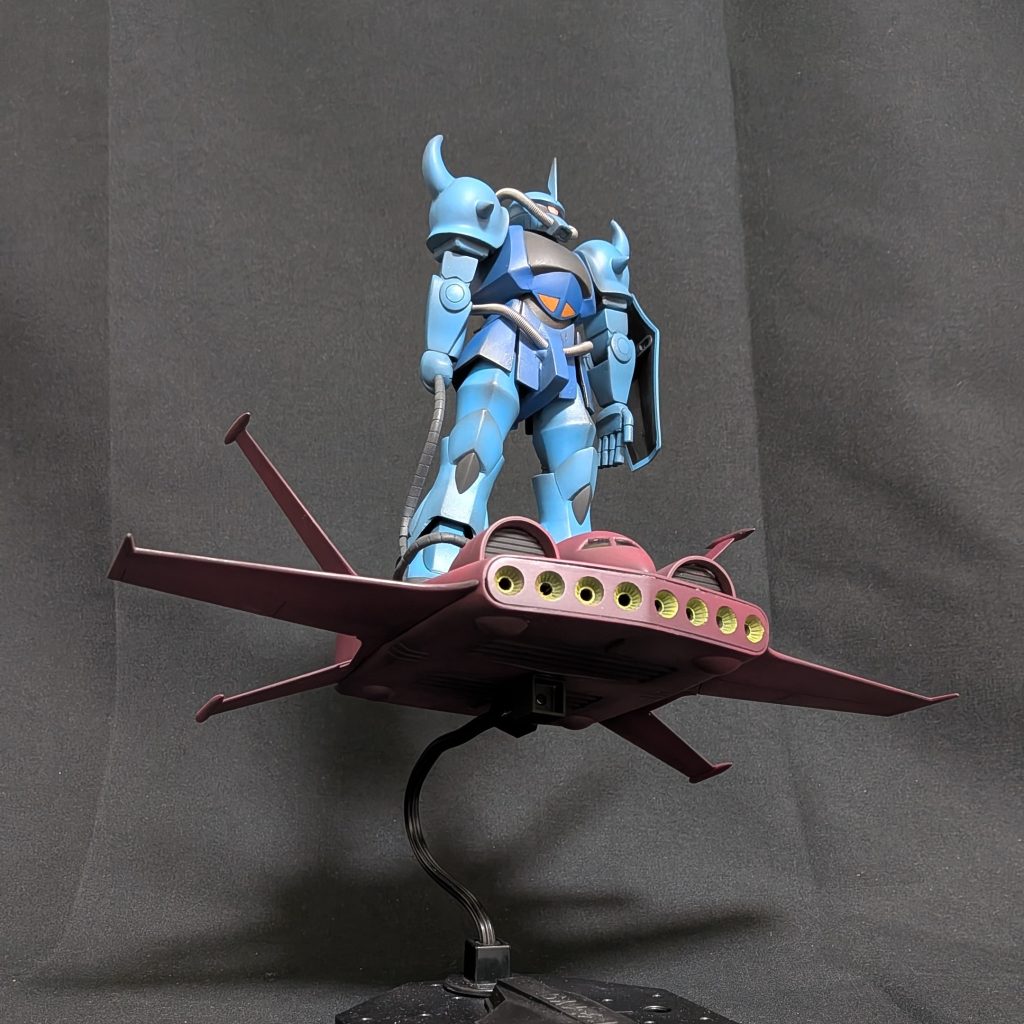 ジオン軍モビルスーツ改良強化新型グフ–7枚目/制作者：@yuunon_modeling