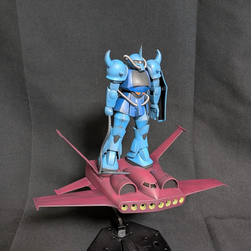 ジオン軍モビルスーツ改良強化新型グフ–8枚目/制作者：@yuunon_modeling