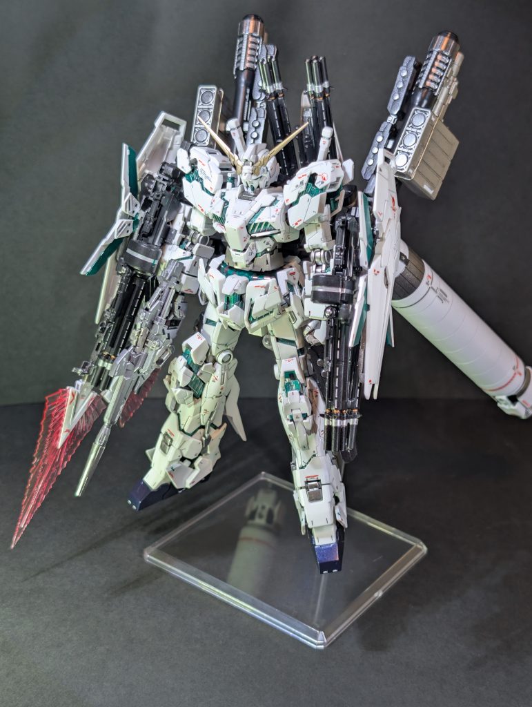 RG フルアーマーユニコーンガンダム　同時制作③–4枚目/制作者：めんま