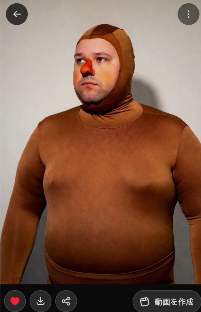 作品名：軍曹殿へ捧げる〜自分流AIを使ったデジラマその1〜<p>ニャア軍曹殿へ捧げるため、素人同然の私ですが、自分なりのAI使った実写風ガンダムのキャラの生成の仕方をちょっと説明させていただきます。 使用しているアプリはGrokです。画像生成時には自分の出したいキャラの見た目の特徴を […]</p>
