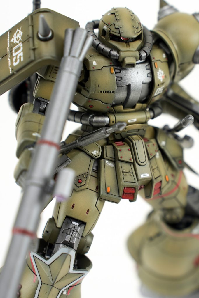 HG 1/144 高機動型ザク 地上用 (ダナン機)完成しました！