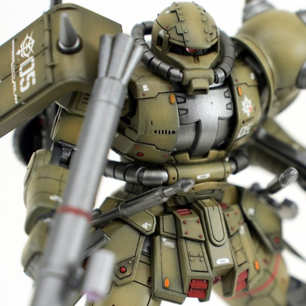 HG 1/144 高機動型ザク 地上用 (ダナン機)完成しました！