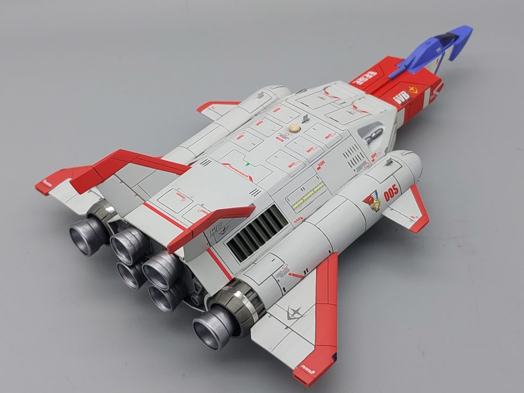 1/144 コアブースター スレッガー・ロウ搭乗機–3枚目/制作者：@dagored00