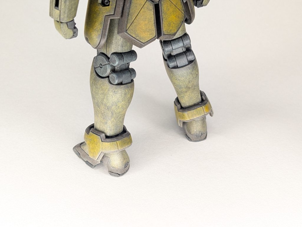 最後にrioさんに便乗して足元の写真を…。ウェザリングマスターの使い方はまだまだたっぷり練習の余地がありそうです。閲覧ありがとうございました。次作はサンドロックの予定です。