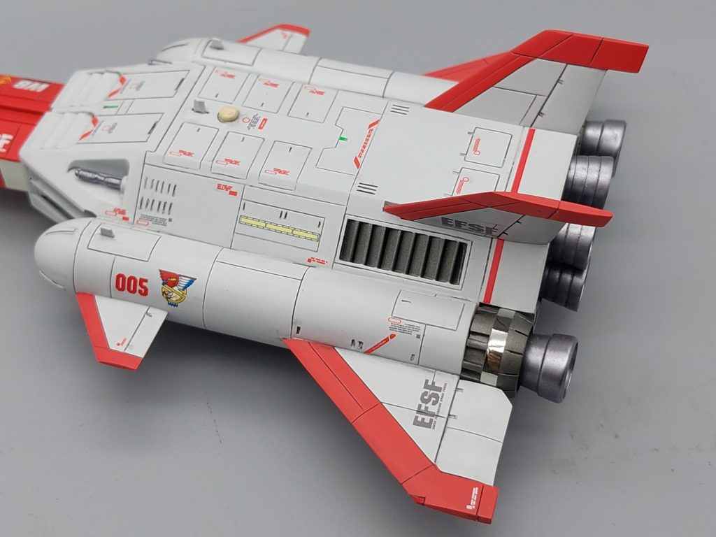 1/144 コアブースター スレッガー・ロウ搭乗機–7枚目/制作者：@dagored00
