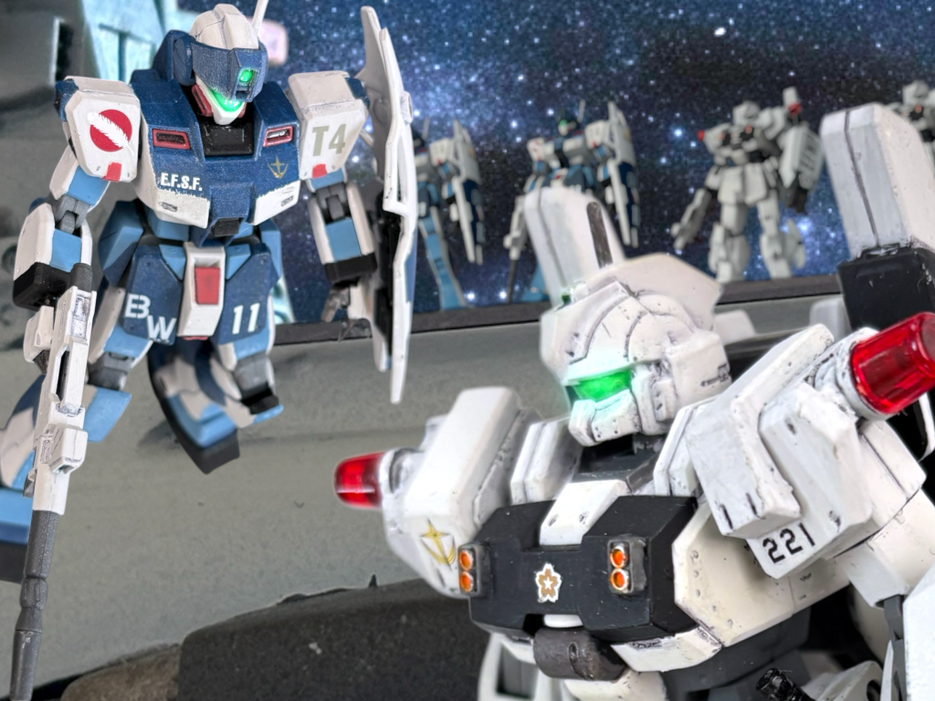 『２人とも、すごい機動だ……。』　EFMPのMS空母