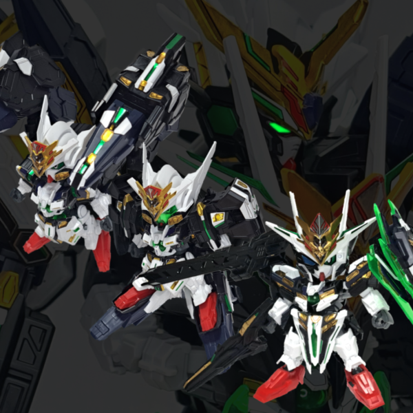 ジェネラルフォートレス & キャプテンクアンタGF & GFガンダムアストレアタイプ-B(タイプ-F)