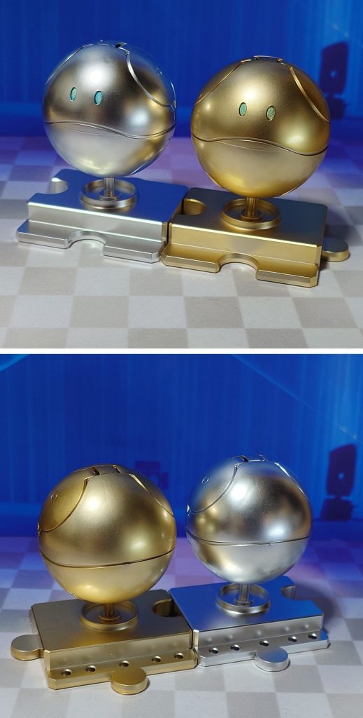 ハロプラ ガンダムベース限定 [スペシャルコーティング]ゴールド&シルバー–4枚目/制作者：黒井 響介