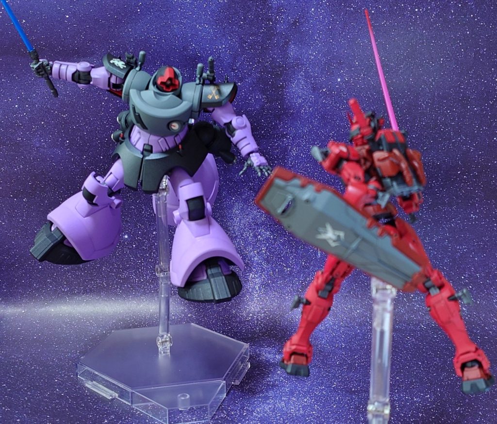 戦士と戦士、どちらが先に動くのか。