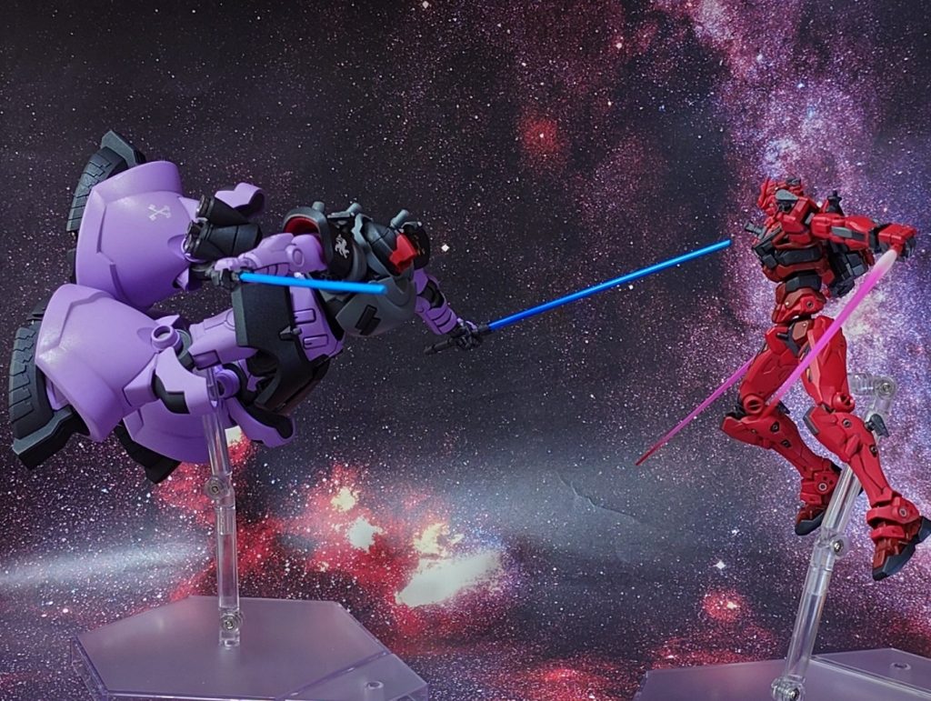 “くらえ、バンダースナッチの突撃を！”3脚モード、フルブースト！ 