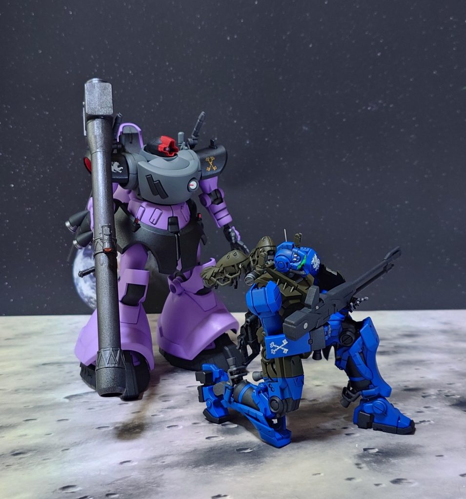 先日のリック・ドム(GQ)と併せてMAV結成、クランバトルに参戦しつつ終わり。