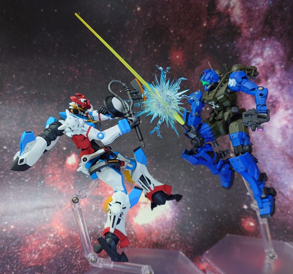 緊迫の鍔迫り合い！