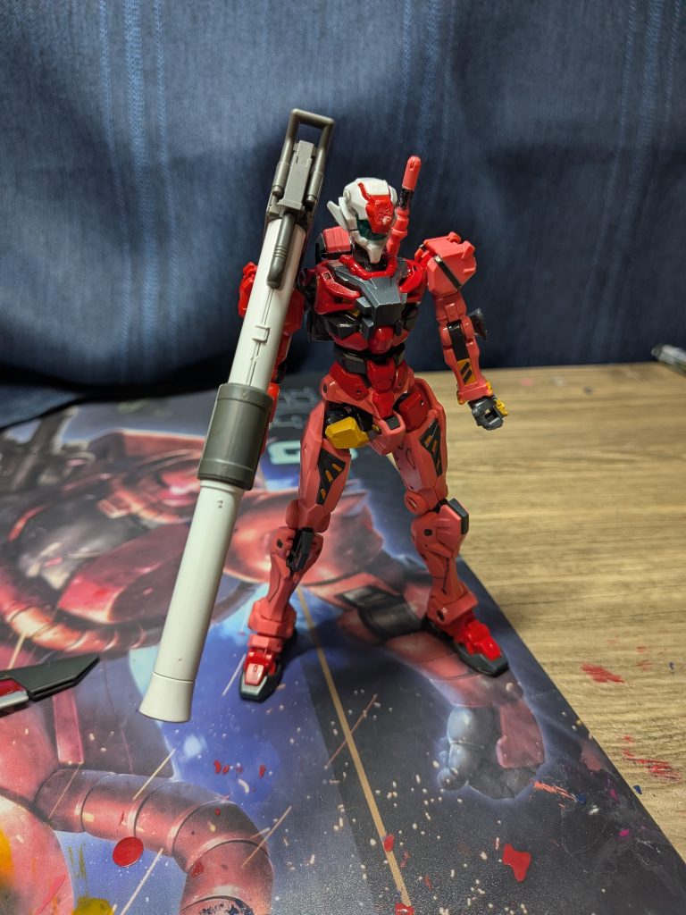 と、こんな感じです。塗装したほうが味が出たと思うんですが、現地改修って感じで良かったと思います！今回は以上です。フォローよろしくお願いします！そして、コメントもよろしくお願いします！それではまた！