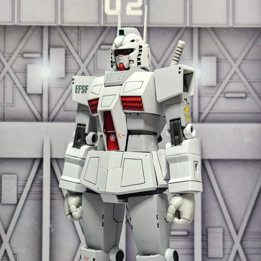 Re:ROBOT魂 RX-78-1 Roll Out Color–6枚目/制作者：@PhantomCat