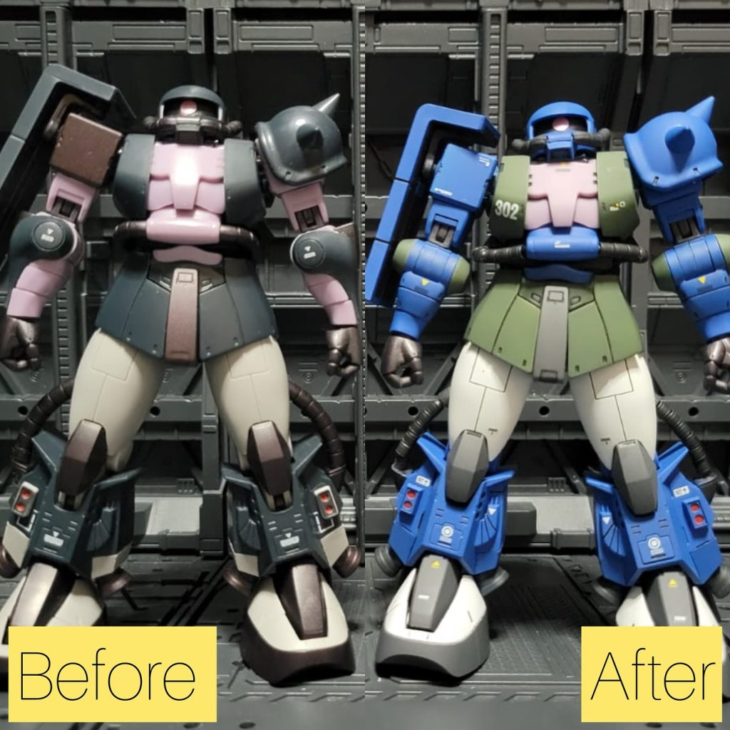 Re: ROBOT魂 MS-06R-1A アナベル・ガトー専用ザクⅡ–9枚目/制作者：@PhantomCat