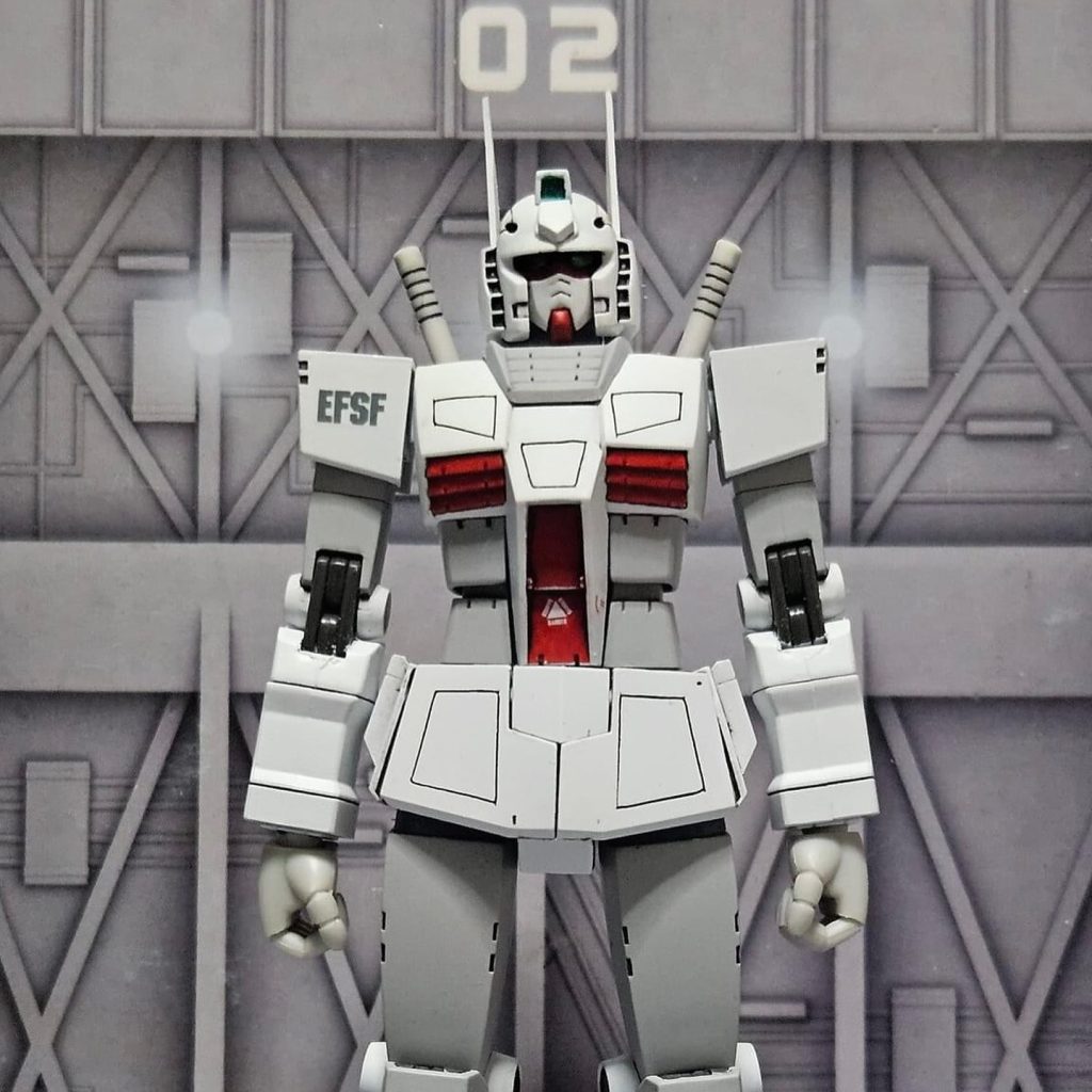Re:ROBOT魂 RX-78-1 Roll Out Color–7枚目/制作者：@PhantomCat