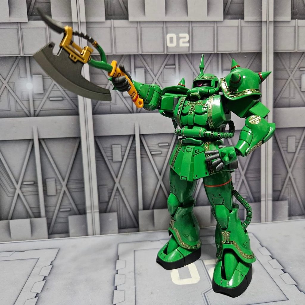 Re: ROBOT魂 ドズル・ザビ専用ザクII