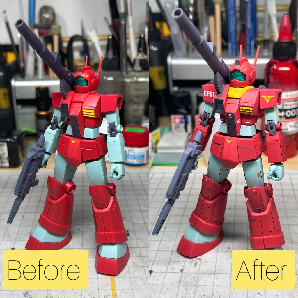 Re:ROBOT魂 RGC-80 GM CANNON [TITANS USE] ver. A.N.I.M.E.–5枚目/制作者：@PhantomCat