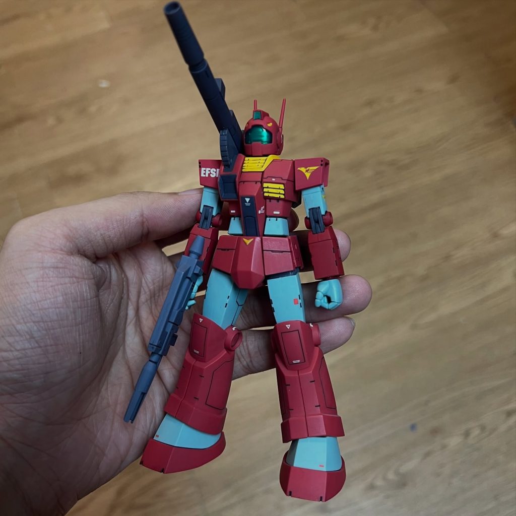 Re:ROBOT魂 RGC-80 GM CANNON [TITANS USE] ver. A.N.I.M.E.–3枚目/制作者：@PhantomCat