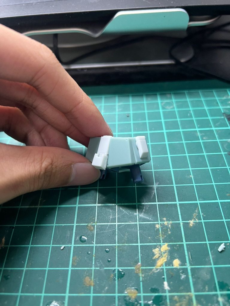 Re:ROBOT魂 RX-78-1 Roll Out Color–4枚目/制作者：@PhantomCat