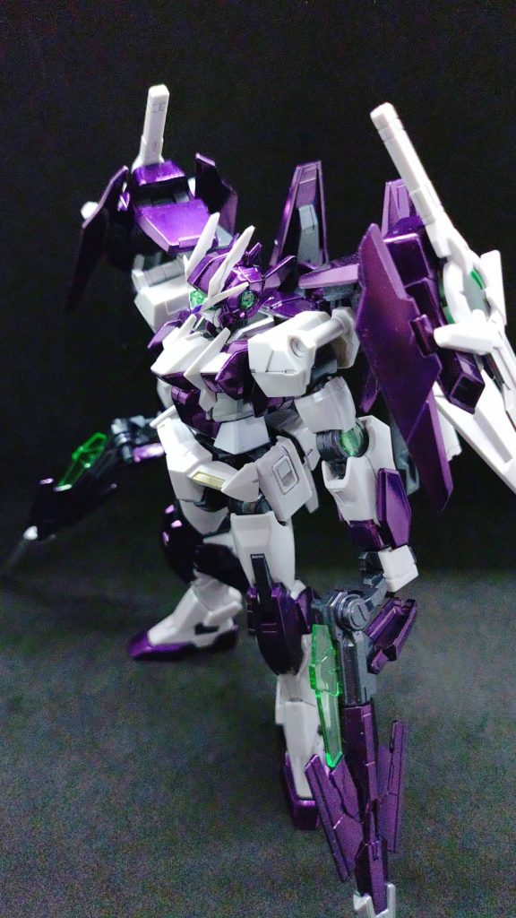 最後に俯瞰ここまで見てくださりありがとうございました。◎使用塗料株式会社トアミル ボーンペイントシリーズ下地:アンダーブラックⅡ上塗り:ボーンアルム仕上げ:フィニッシュクリアレッド&ブルーの調色によるクリアパープル