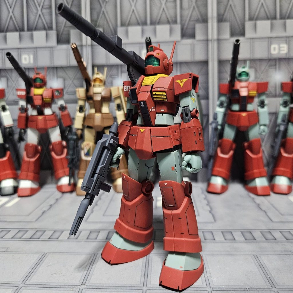 Re:ROBOT魂 RGC-80 GM CANNON [TITANS USE] ver. A.N.I.M.E.–2枚目/制作者：@PhantomCat