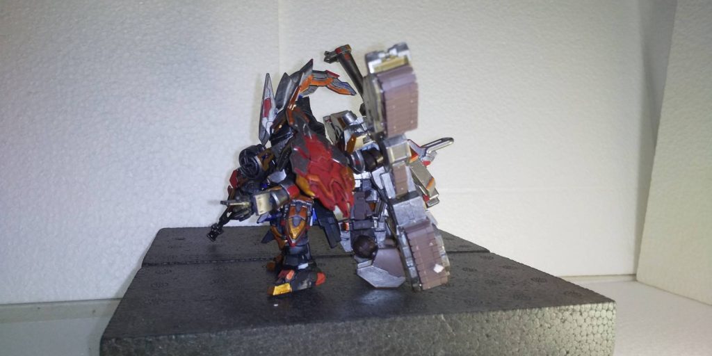 トールギスⅢトラスト–2枚目/制作者：@zankai999