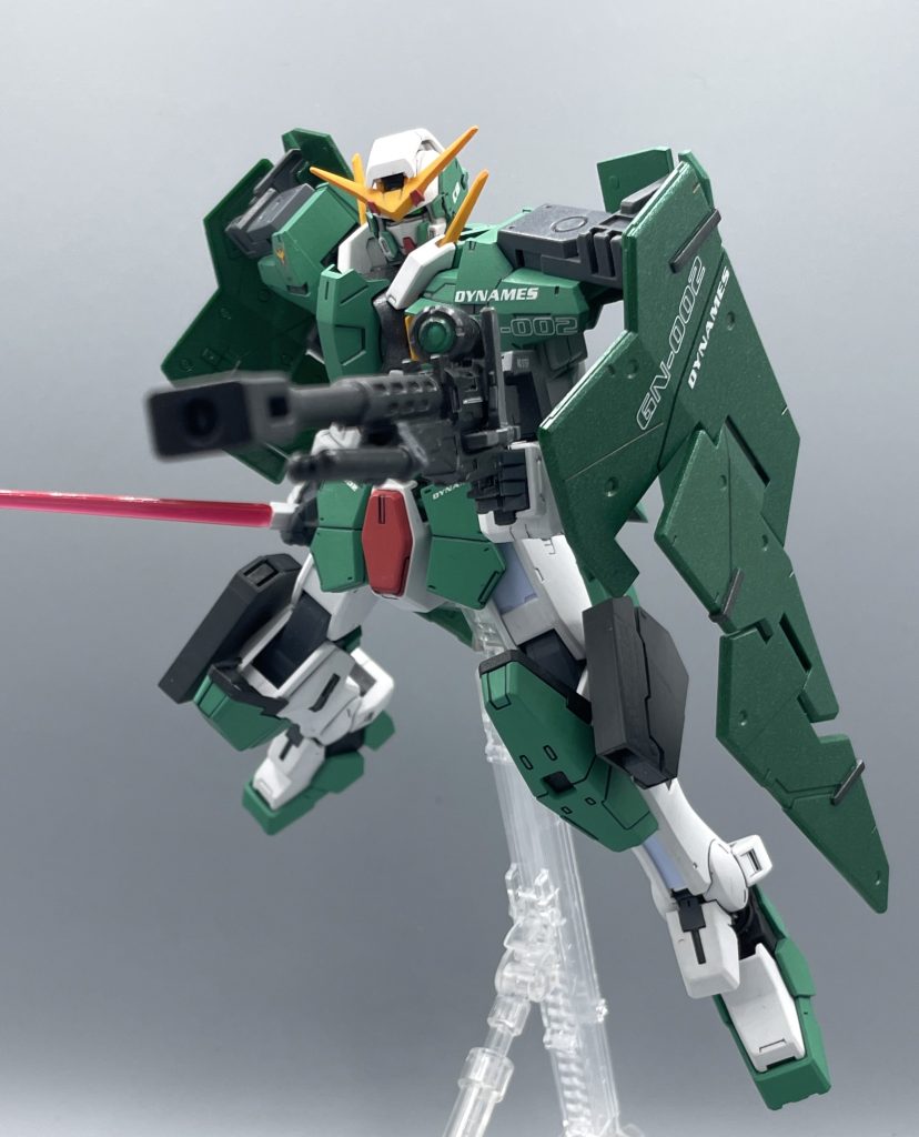 【旧1/100】ガンダムデュナメス【筆塗り＆缶スプレー塗装】