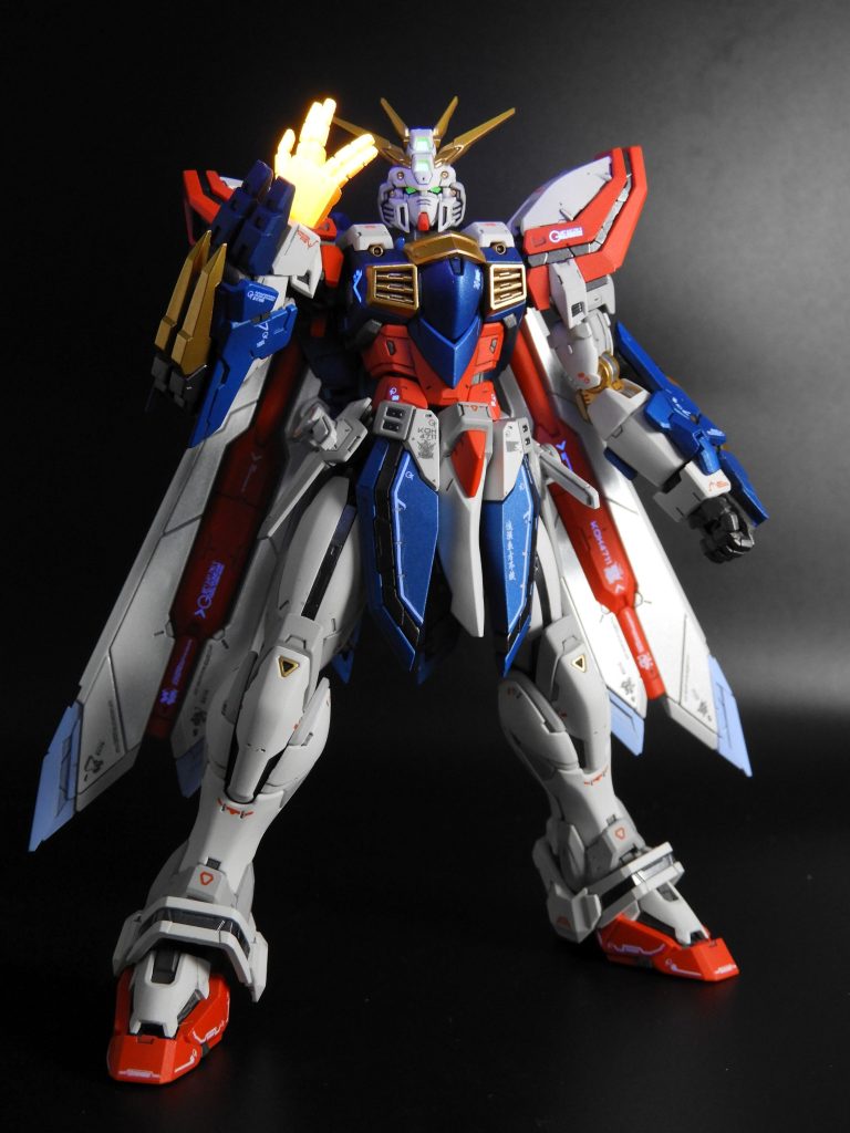 メタリックをマットで塗装しています。