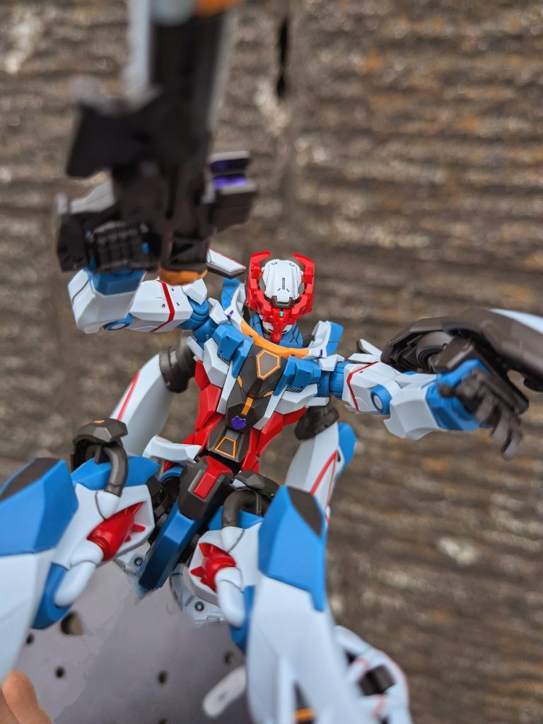 落ちていくジークアクス(zaku-kao2)