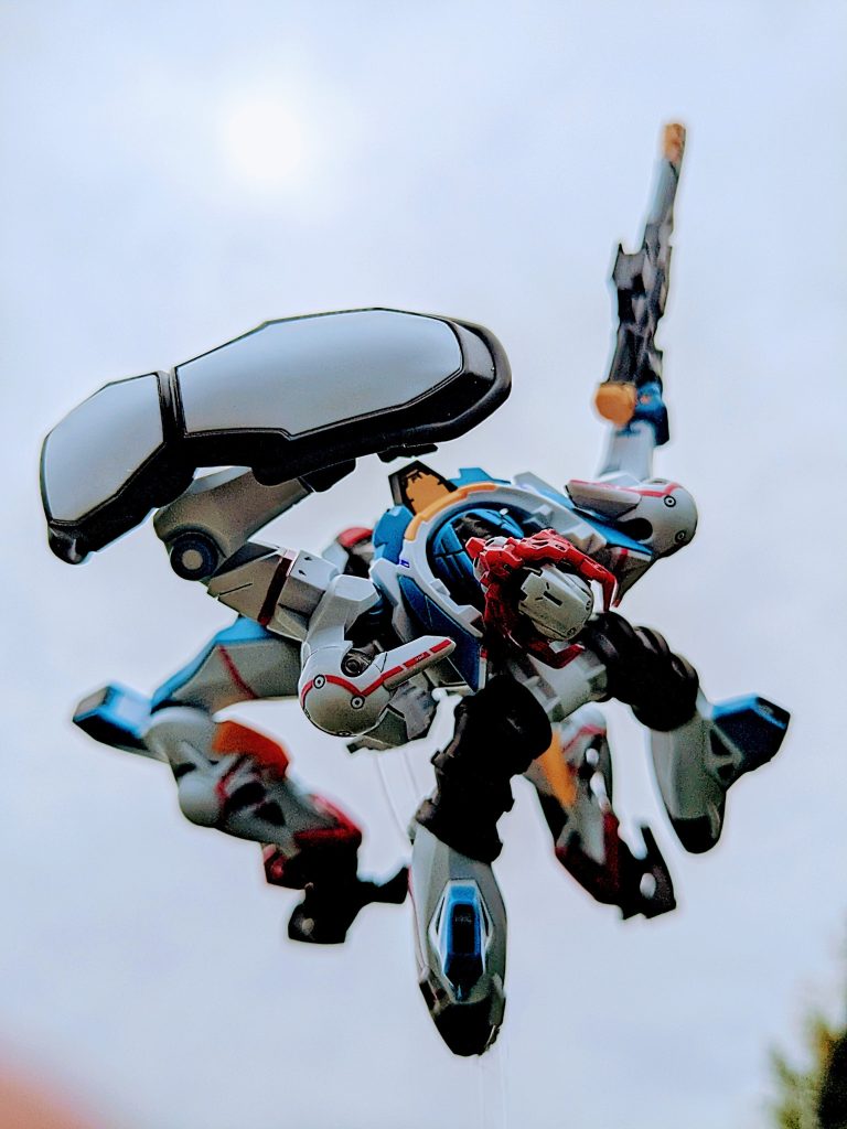 ジークアクスっぽい背面避け！