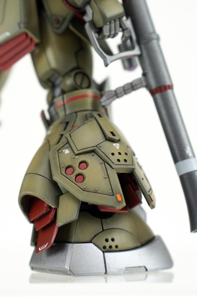 HG 1/144 高機動型ザク 地上用 (ダナン機)完成しました！–6枚目/制作者：black🇯🇵