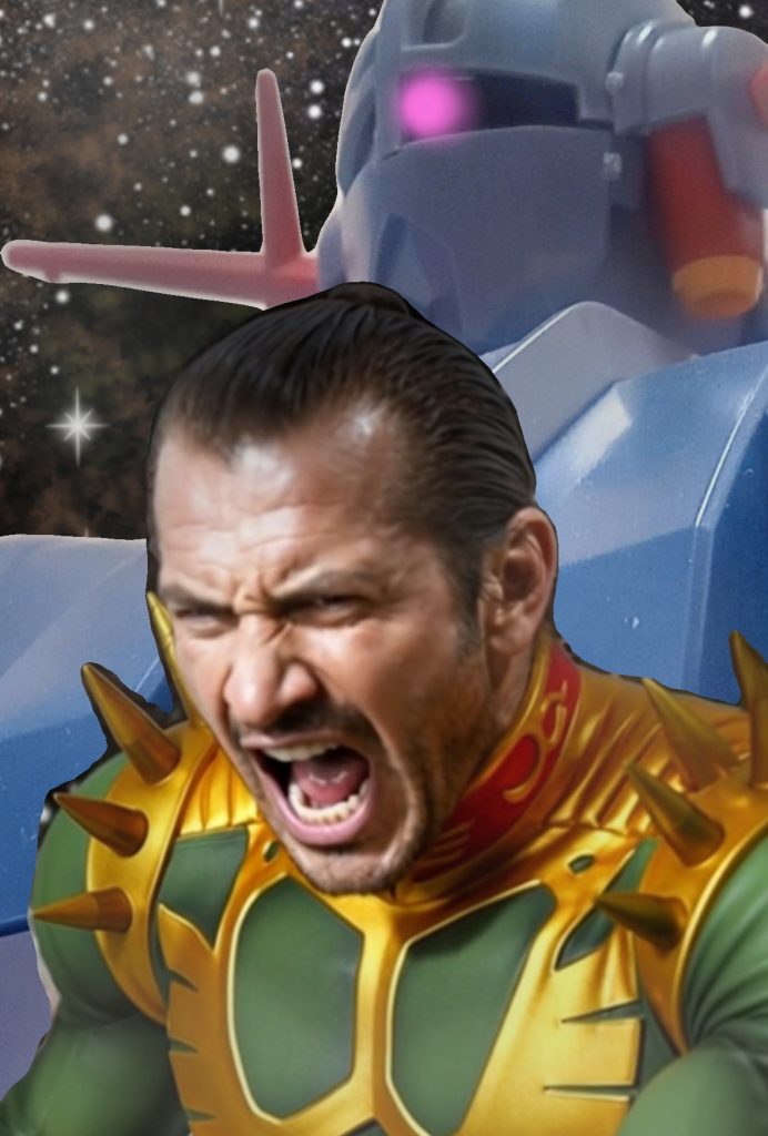 作品名：戦いは数だよ、軍曹殿！<p>呟きにて失礼します。AIで変な外人さん作ってガンプラと同化して遊んでる変な人です。ニャア軍曹殿の発注に応えるべくドズル中将を生成していましたが中々言うことを聞いてくれず、戦いは数だよと言うことで2人の中将を生成した訳であ […]</p>
