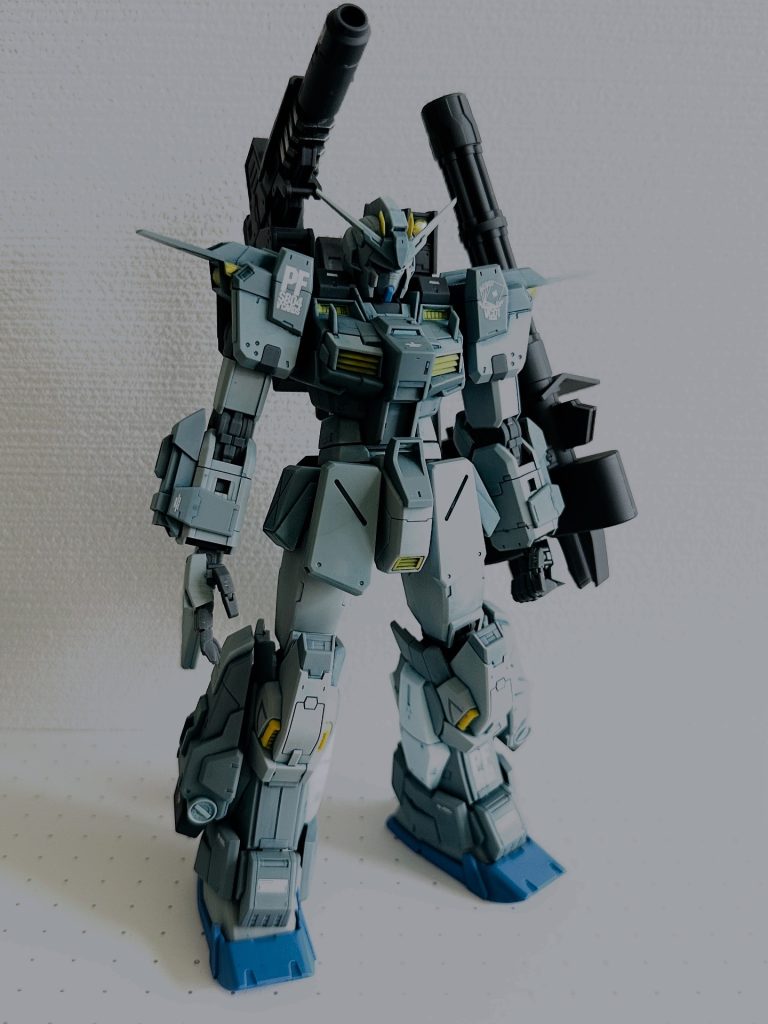 成型色にウェザリングカラー/シェードブルー仕上げ