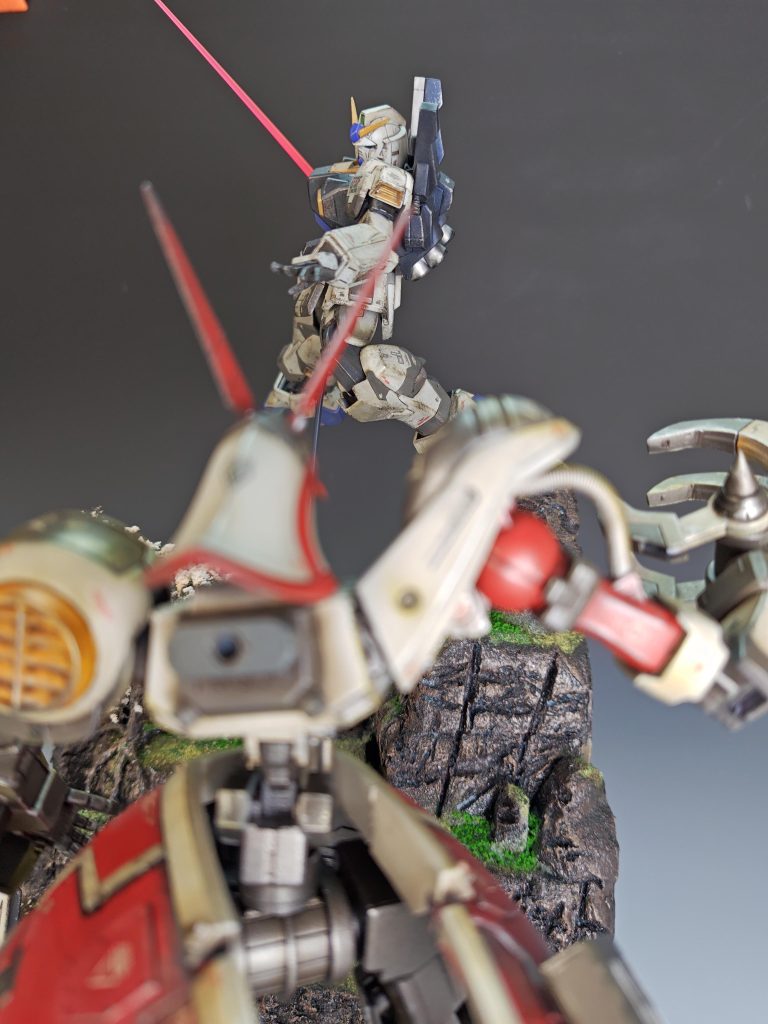 HGガンダムマークⅡ v.s HGバウンドドック–6枚目/制作者：Hide.D