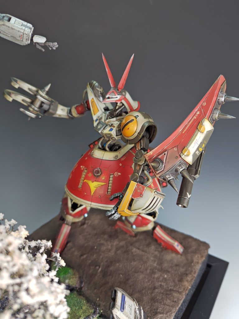 HGガンダムマークⅡ v.s HGバウンドドック–4枚目/制作者：Hide.D