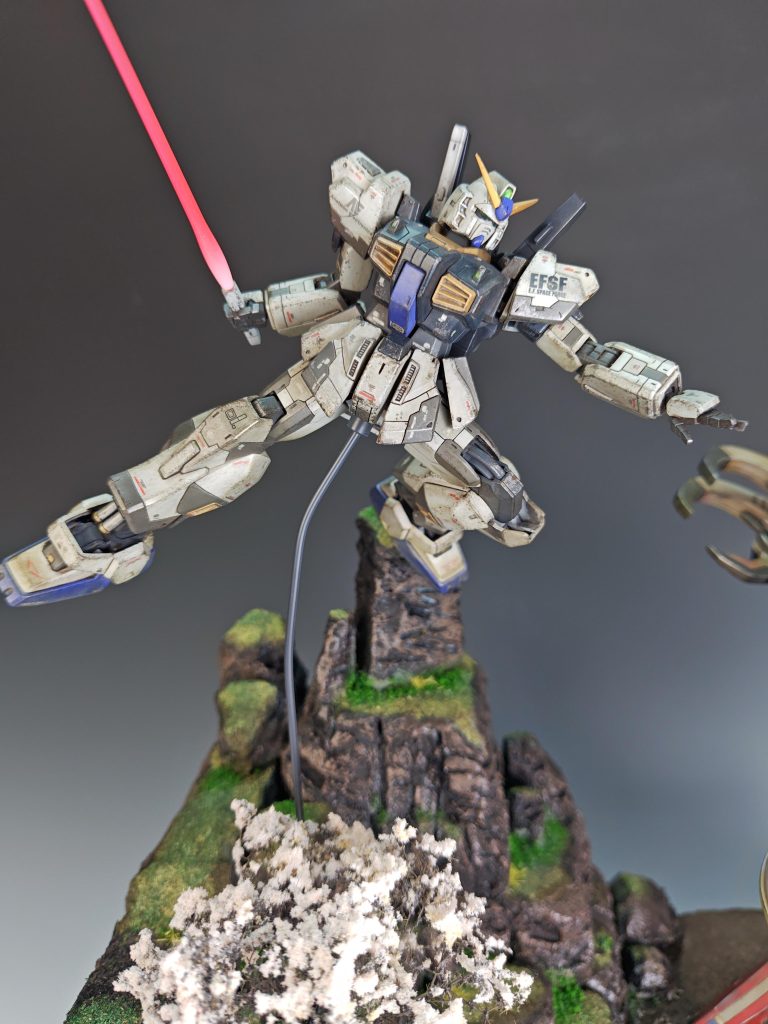 HGガンダムマークⅡ v.s HGバウンドドック–3枚目/制作者：Hide.D