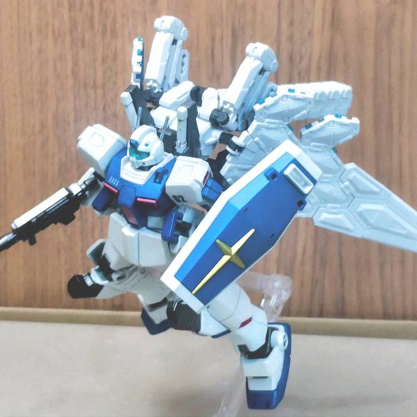 【ジムⅢグラスフェザー装備】ハイクオリティ・ガンプラスキャンしてきました！