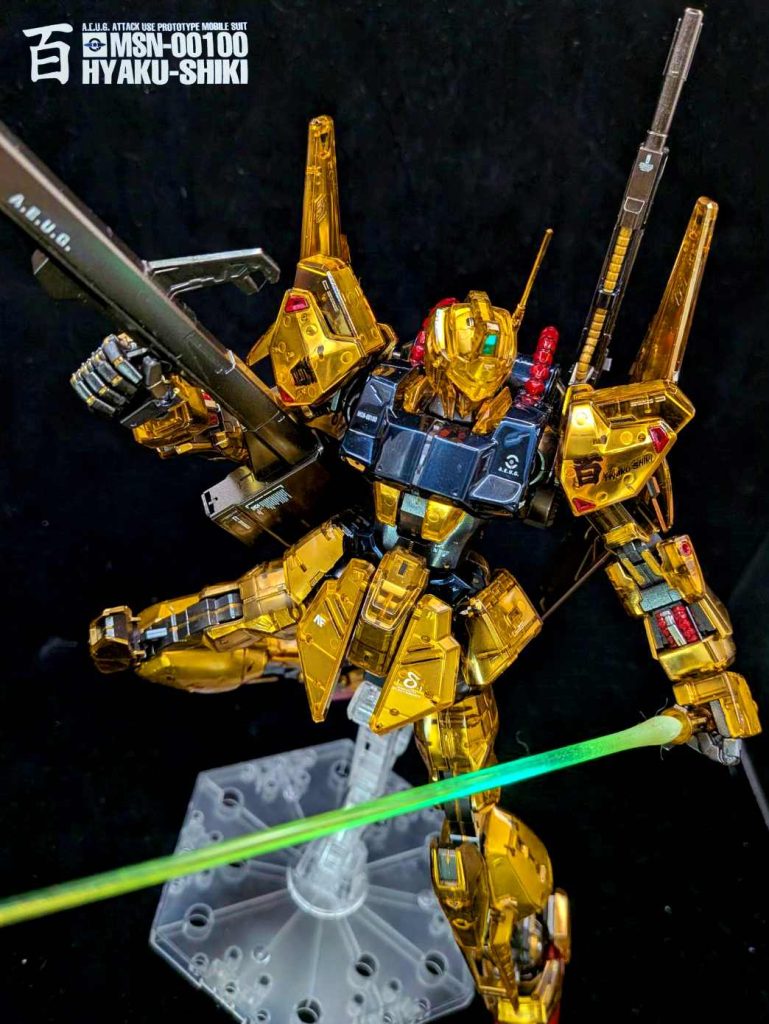 MG 百式 メカニカルコアメッキ フレーム全塗装–4枚目/制作者：しうまい