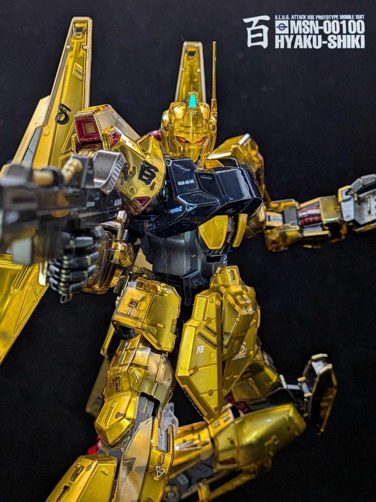 MG 百式 メカニカルコアメッキ フレーム全塗装–5枚目/制作者：しうまい