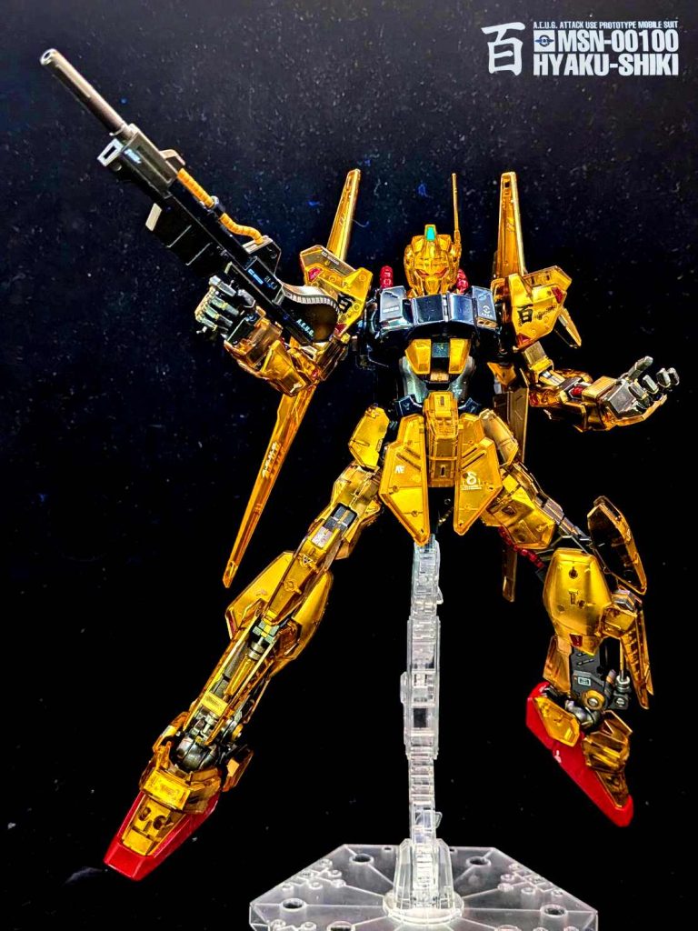 MG 百式 メカニカルコアメッキ フレーム全塗装–6枚目/制作者：しうまい