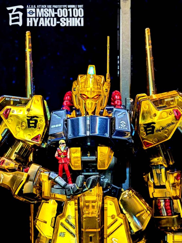 MG 百式 メカニカルコアメッキ フレーム全塗装–9枚目/制作者：しうまい