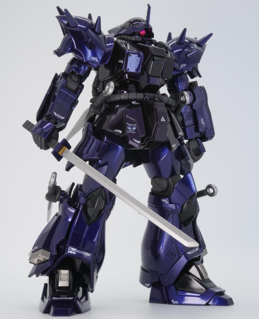 コールドブレード、コールドクナイは刀身を鈍いシルバーで塗装して渋さを出しました。