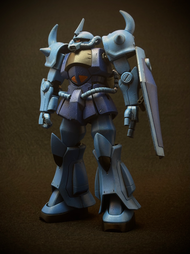 グフ〜スポンジ塗装半年の成果？–2枚目/制作者：とうと＠はじめてのスポンジ塗装