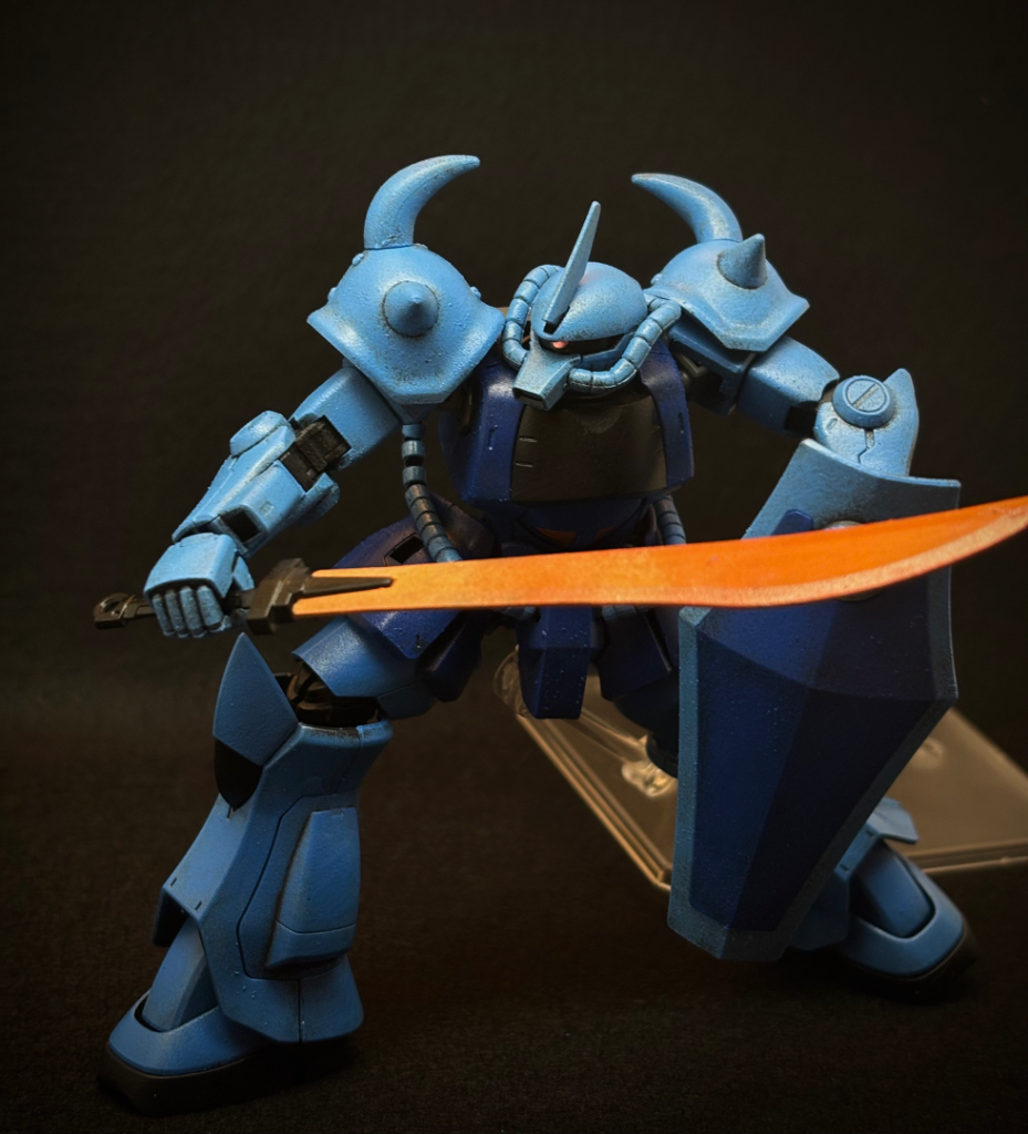 グフ〜スポンジ塗装半年の成果？–3枚目/制作者：とうと＠はじめてのスポンジ塗装