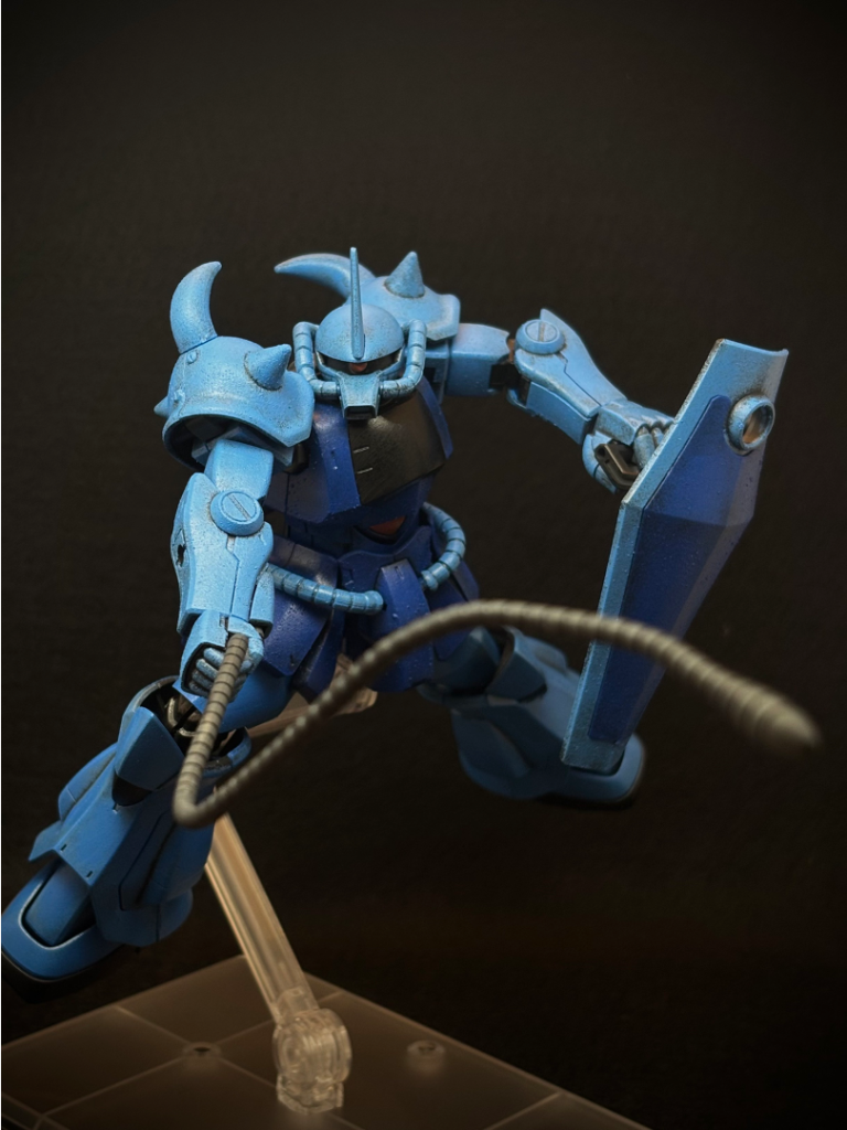 グフ〜スポンジ塗装半年の成果？–4枚目/制作者：とうと＠はじめてのスポンジ塗装