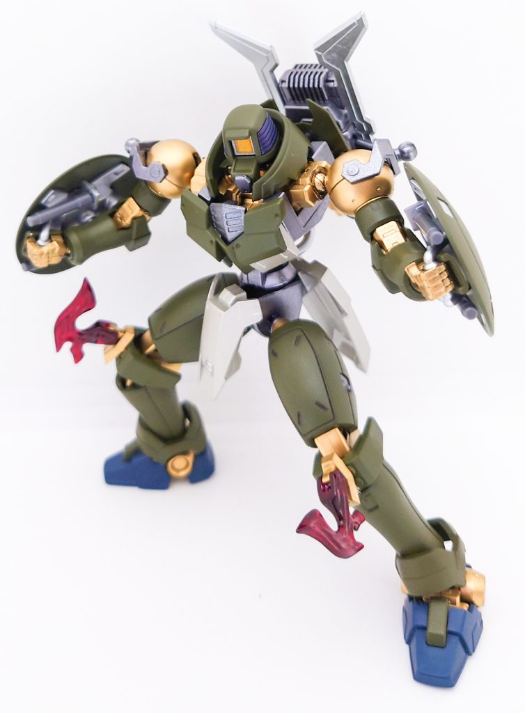 両腕に盾を装備した状態！