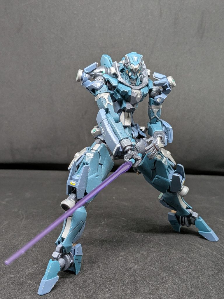 ビームサーベルケルビムに搭載された近接武装現在のビーム兵器は地上圏では再現が不可能で改修も困難な代物になっている