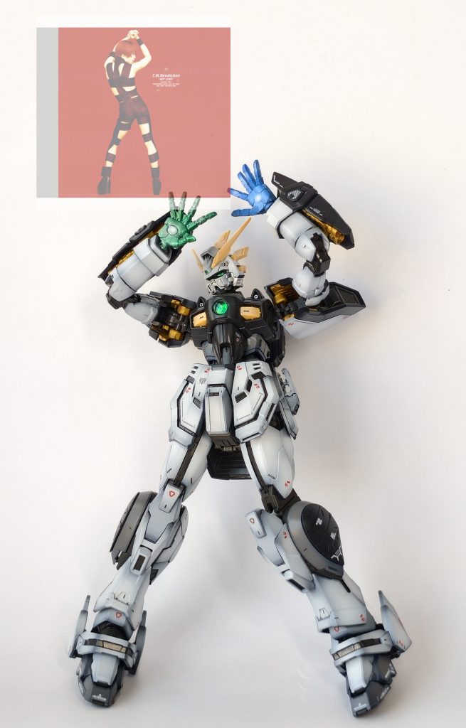 白い閃光  変な人が乗っている–4枚目/制作者：LeeRiKi